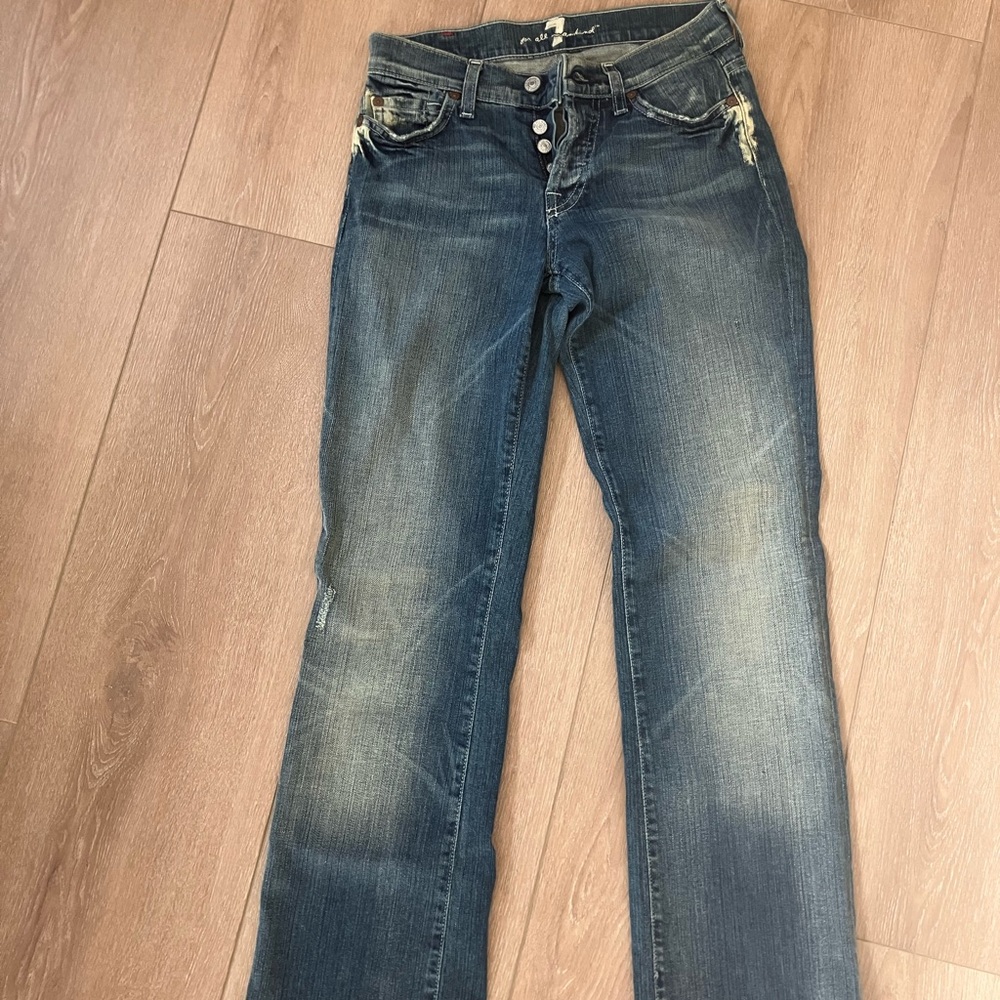 Seven7 Women's  Straight Leg Jeans
